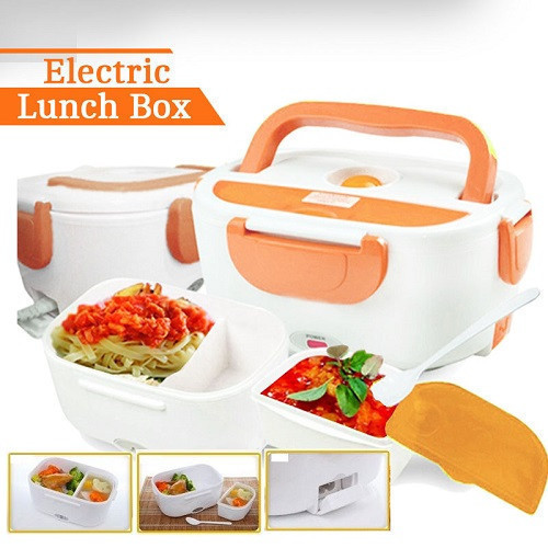 Автомобильный Ланч бокс с подогревом Electric Lunch Box original. Контейнер с подогревом в прикуриватель - фото 5