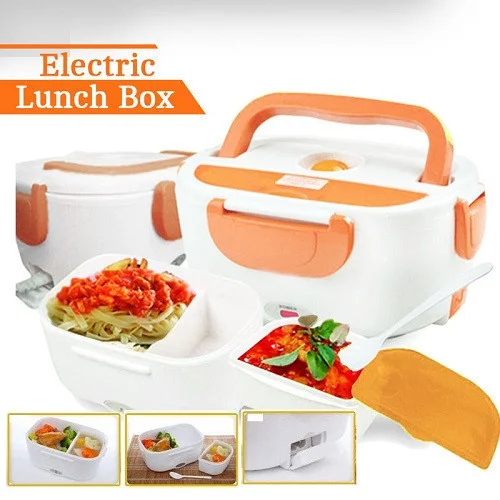 Автомобільний Ланч бокс із підігрівом Electric Lunch Box original. Контейнер з підігрівом у прикурювач - фото 5