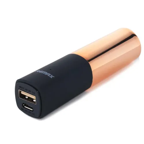 Портативний зарядний пристрій POWER BANK Remax Lipstick 2400 mAh, різні кольори - фото 3