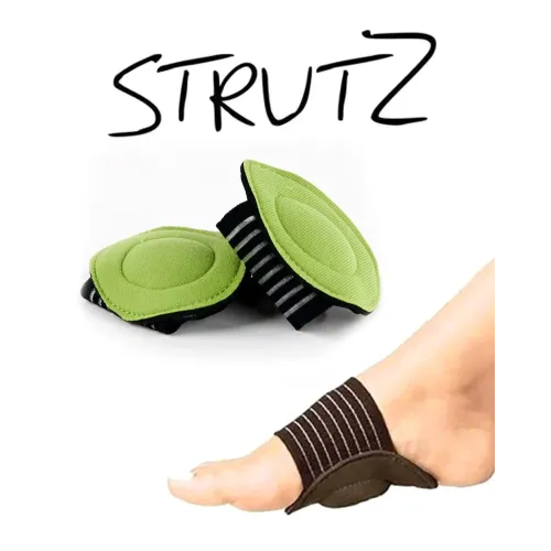 Ортопедичні устілки супінатор STUTZ, профілактика плоскостопості. 2шт комплект, чорні - фото 2