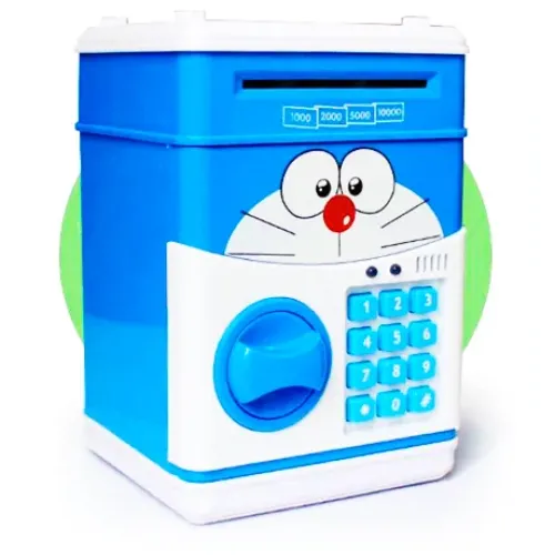 Скарбничка сейф з кодовим замком та купюроприймачем  Piggy Bank SAFE, для паперових грошей та монет