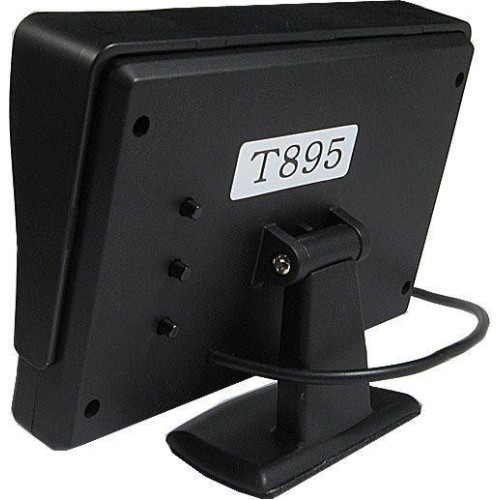 Автомобільний монітор для камери заднього виду Security TFT monitor 4.3 дюйми, з козирком, JL403HR, чорний - фото 3