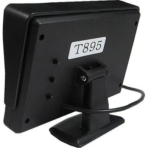 Автомобильный монитор для камеры заднего вида Security TFT monitor 4.3 дюйма, с козырьком, JL403HR, черный - фото 3