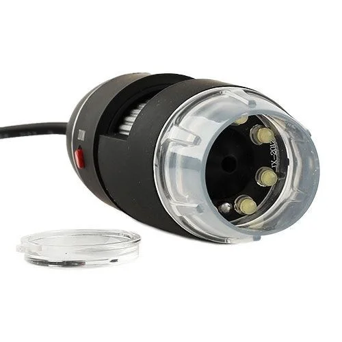 Цифровий мікроскоп USB Magnifier SuperZoom збільшення 50-500X, підключення USB, чорний - фото 3