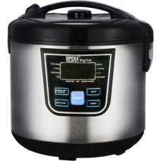 Мультиварка з функцією пароварки Opera Digital OD-166 Cooking Pro, 120 рецептів, 12 програм, 1500 Вт, срібло