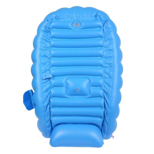 Дитяча надувна ванна Intime Baby Bath Tub, насос в подарунок, 98*28 см, два кольори - фото 5