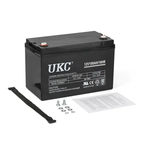 Аккумулятор гелевый UKC 12V100AH/10HR, до 12 лет службы, с емкостью 100 Ач, 12 В - фото 5