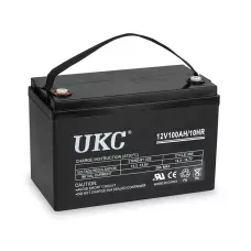 Аккумулятор гелевый UKC 12V100AH/10HR, до 12 лет службы, с емкостью 100 Ач, 12 В