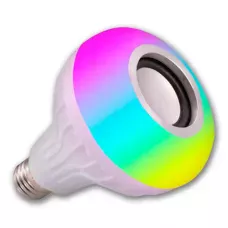 Bluetooth лампочка з динаміком і пультом дистанційного керування Buble Lamp (лампа колонка Е27)