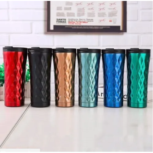 Термос з напувалкою 500 мл Rhombus StarBucks, нержавіюча сталь, EL-251, різні кольори - фото 4