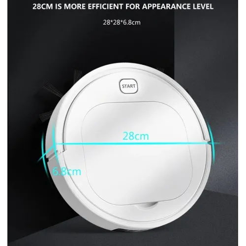 Робот-пилосос з функцією вологого прибирання ES 32 Robot Vacuum Mop Essential, Білий - фото 5