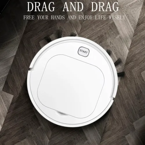 Робот-пилосос з функцією вологого прибирання ES 32 Robot Vacuum Mop Essential, Білий - фото 6