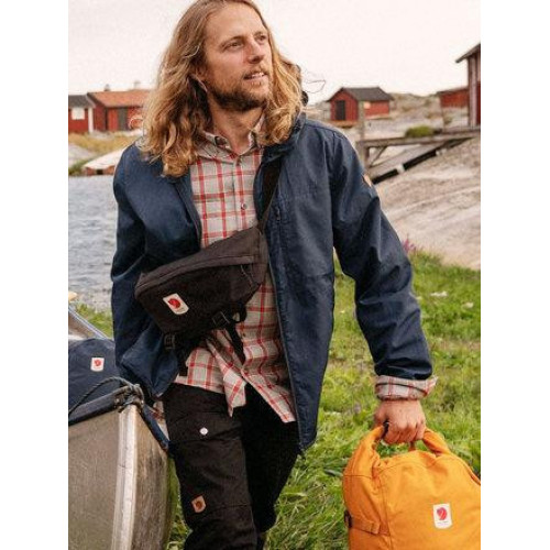Шведская сумка на пояс Fjällräven Ulvö Hip Pack Medium Original бананка, унисекс, разные цвета (Blue Sky) - фото 6