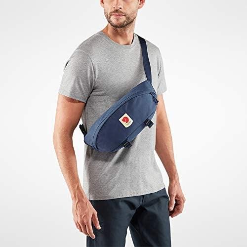Шведская сумка на пояс Fjällräven Ulvö Hip Pack Medium Original бананка, унисекс, разные цвета (Red lava) - фото 2