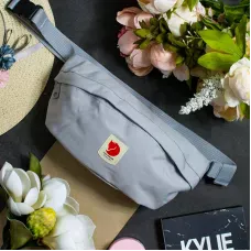Шведська сумка на пояс Fjällräven Ulvö Hip Pack Medium Original бананка, унісекс, різні кольори (Gray rubble) Сірий