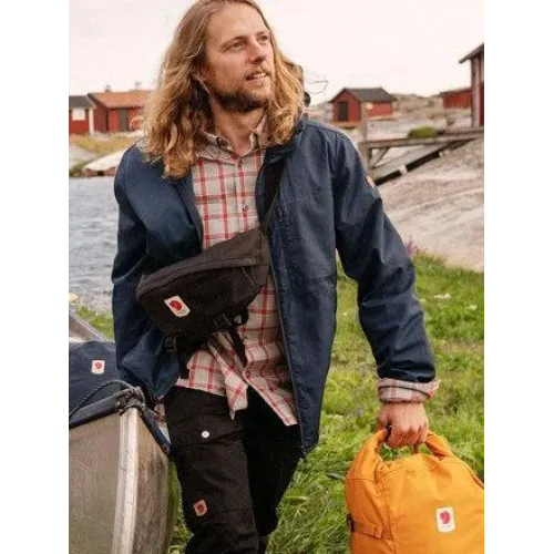 Шведська сумка на пояс Fjällräven Ulvö Hip Pack Medium Original бананка, унісекс, різні кольори (Peach burst) Персиковий - фото 5