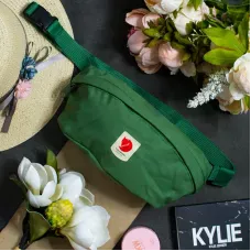 Шведская сумка на пояс Fjällräven Ulvö Hip Pack Medium Original бананка, унисекс, разные цвета (Dark Forest)