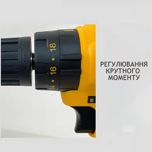 Дриль-шуруповерт 24V DCD792D2 із запасним акумулятором, зарядною станцією, повним набором інструментів у кейсі - фото 7