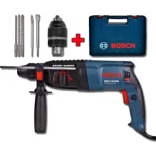 Професійний перфоратор 800Вт Bosch GBH 2-26 DRF PL, з набором Чемодан