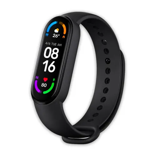 Фитнес-трекер смарт часы Smart Band M6 Black - фото 4