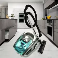 Пилосос для дому GRANT ROYAL BERG GT-1604 Блакитний (3000W) циклічний без мішка, Контейнерний для сухого прибирання