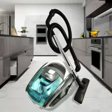 Пилосос для дому GRANT ROYAL BERG GT-1604 Блакитний (3000W) циклічний без мішка, Контейнерний для сухого прибирання