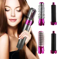 Мультистайлер 5 в 1 Hot Air Styler фен стайлер для завивки та випрямлення волосся з 5 насадками