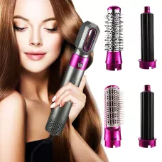 Мультистайлер 5 в 1 Hot Air Styler фен стайлер для завивки и выпрямления волос с 5 насадками
