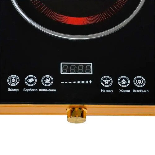 Индукционная плита Domotec MS 5881 инфракрасная на 2 конфорки, 3500 Вт - фото 5