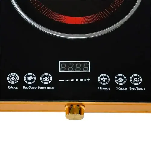 Индукционная плита Domotec MS 5881 инфракрасная на 2 конфорки, 3500 Вт - фото 5
