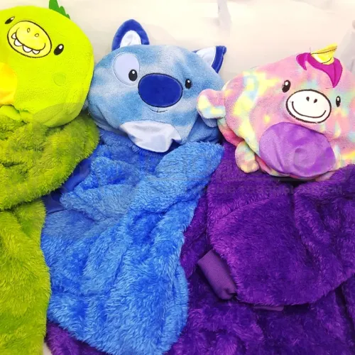 Дитяча іграшка-толстовка Huggle Pets Hoodie / Плед з капюшоном та рукавами 3 в 1 - фото 2