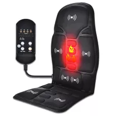 Масажна накидка з підігрівом Massage Seat Topper для дому та автомобіля