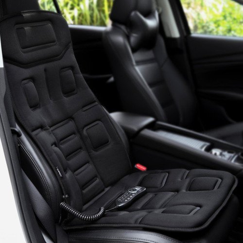 Массажная накидка с подогревом Massage Seat Topper для дома и автомобиля - фото 3