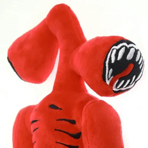 Мягкая игрушка Сиреноголовый Siren Head черный Красный - фото 2