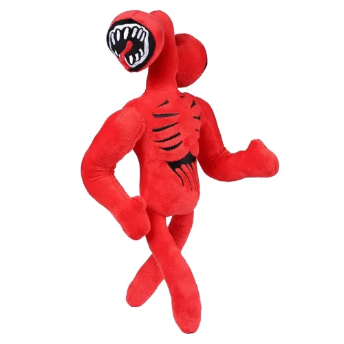 Мягкая игрушка Сиреноголовый Siren Head черный Красный - фото 4