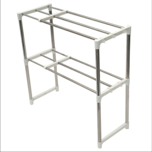 Полка-стеллаж для микроволновки Multifunctional storage rack 65x60x25 см - фото 6