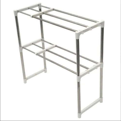 Полиця-стелаж для мікрохвильової печі Multifunctional storage rack 65x60x25 см - фото 6