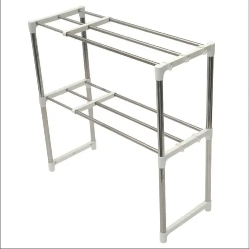 Полиця-стелаж для мікрохвильової печі Multifunctional storage rack 65x60x25 см - фото 6
