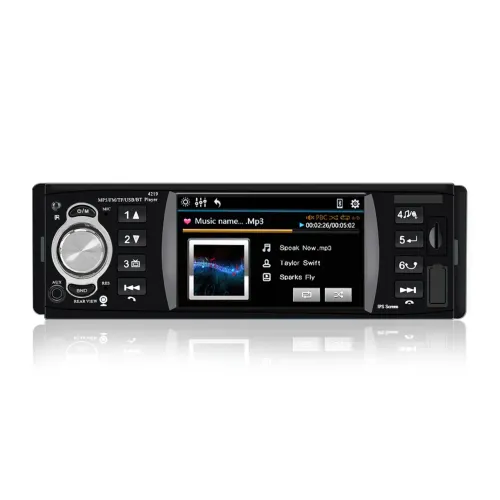 Автомагнітола з Bluetooth1DIN MP5/FM/USB/TF та пультом управління