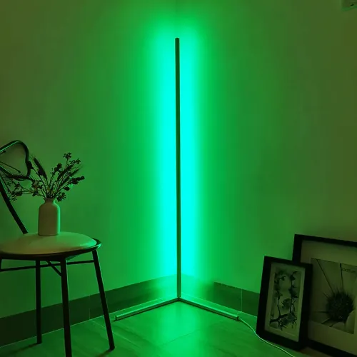 Угловой напольный RGB светодиодный LED торшер лампа с пультом управления 330+ световых эффектов - фото 3