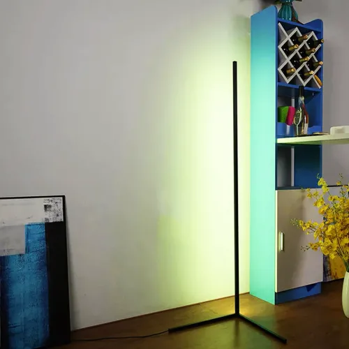 Угловой напольный RGB светодиодный LED торшер лампа с пультом управления 330+ световых эффектов - фото 4
