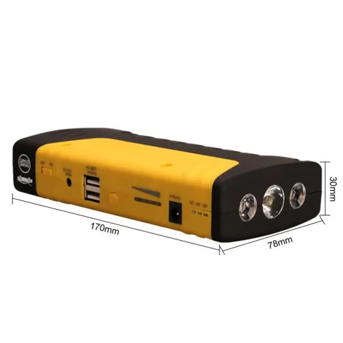 Пусковое устройство авто аккумулятора JUMP STARTER Power bank 16500 mAh - фото 6