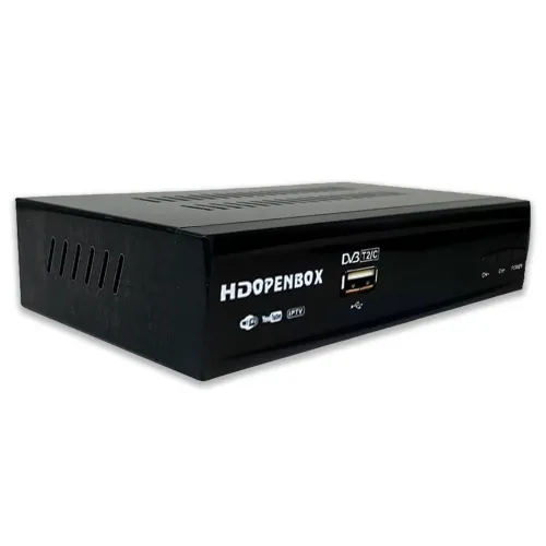 Тюнер Т2 hd openbox Metal с поддержкой Wifi адаптера (с экраном) - фото 4