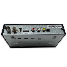 Тюнер DVB-T2 0968 metal з підтримкою WiFi адаптера (з екраном)