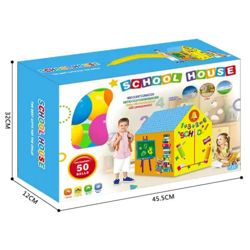 Детская палатка - школьный дом, водонепроницаемая School House - фото 5