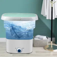 Складна пральна машина компактна MAXTOP silicon washing machine