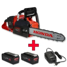 Велика акумуляторна ланцюгова пилка 36V Honda 40см шина GHE 355H P + запасний акумулятор, безщіткова