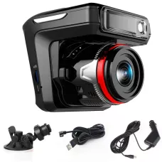 Автомобільний відеореєстратор DVR X7 з АНТИРАДАРОМ, кут огляду камери 140 градусів, HD 720P