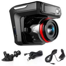 Автомобільний відеореєстратор DVR X7 з АНТИРАДАРОМ, кут огляду камери 140 градусів, HD 720P