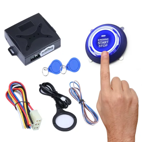 СТАРТ СТОП кнопка запалювання з іммболайзером Smart start system - фото 2